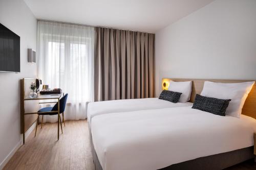 Habitación Doble Deluxe - 2 camas del hotel Jill Brussels
