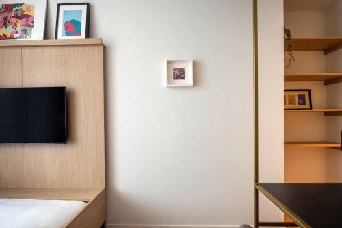 Habitación Doble Pequeña del hotel Jill Brussels. Foto 7