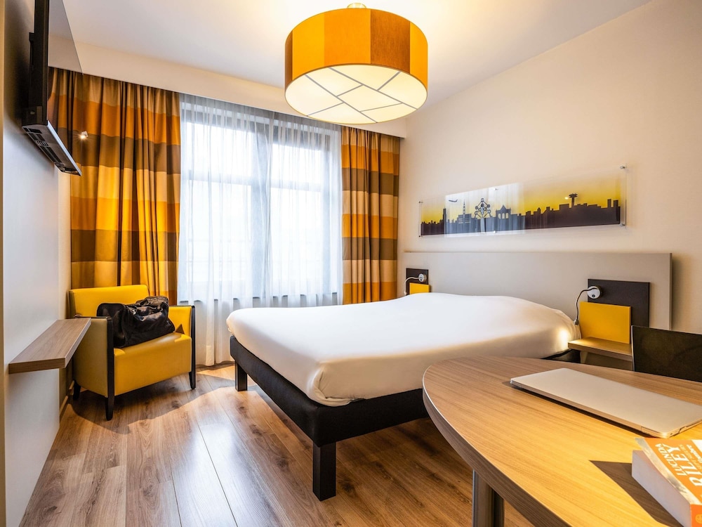 Habitación Estándar con cama doble del hotel Ibis Styles Brussels Centre Stephanie