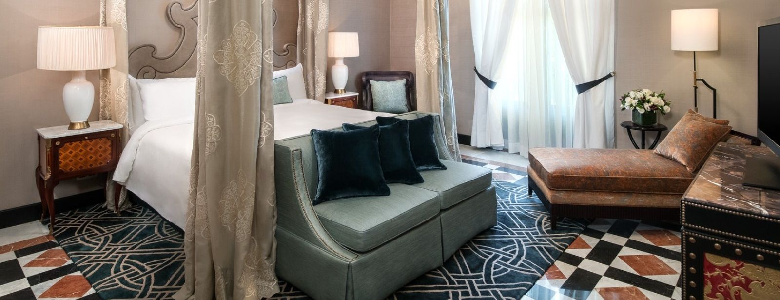 Suite Alfonso XIII del hotel Alfonso Xiii, A Luxury Collection , Seville