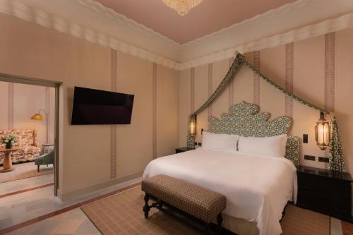 Suite Deluxe con cama extragrande del hotel Alfonso Xiii, A Luxury Collection , Seville
