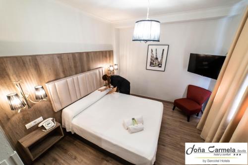 Habitación Doble Superior del hotel Sercotel Doña Carmela. Foto 2