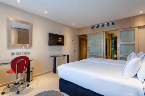 Meliá Twin Room con vistas del hotel Melia Sevilla