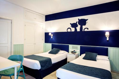 Habitación Doble - 2 camas del hotel Casual De Las Letras Sevilla. Foto 12