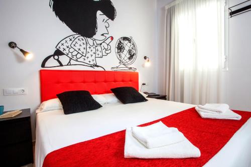 Habitación Doble del hotel Casual De Las Letras Sevilla. Foto 8