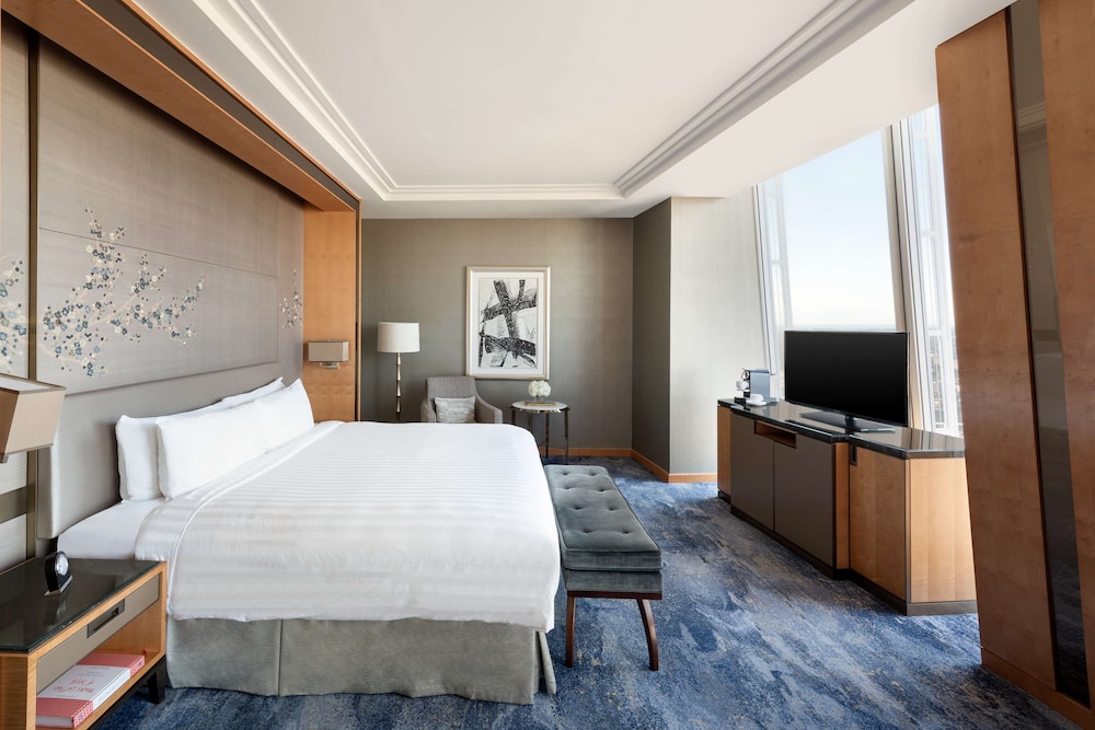 Habitación superior, 1 cama de matrimonio grande (Shard) del hotel Shangri-la The Shard, London. Foto 2