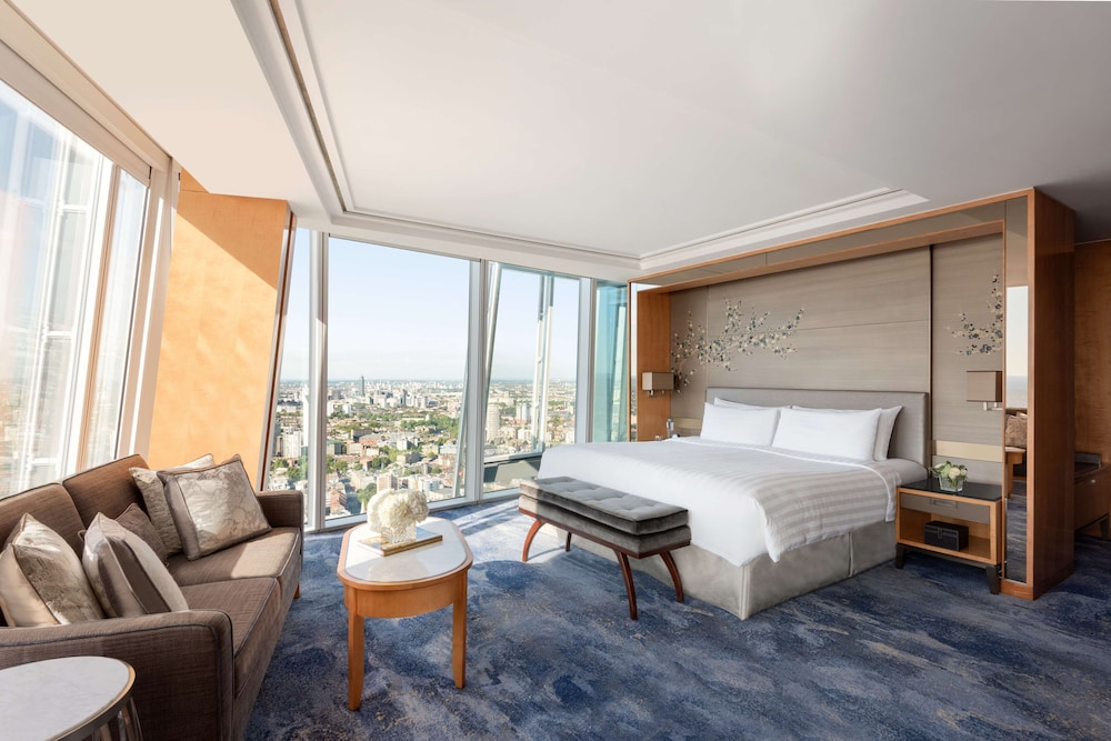 Habitación Premier, 1 cama de matrimonio grande (Shard) del hotel Shangri-la The Shard, London. Foto 1