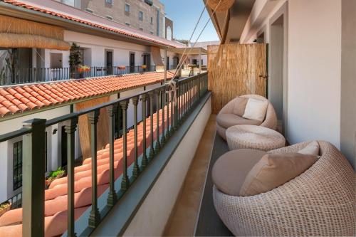 Habitación Premium con terraza/patio del hotel Catalonia Santa Justa
