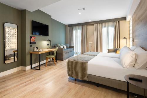 Habitación Doble Deluxe con acceso al spa - 1 o 2 camas del hotel Catalonia Santa Justa