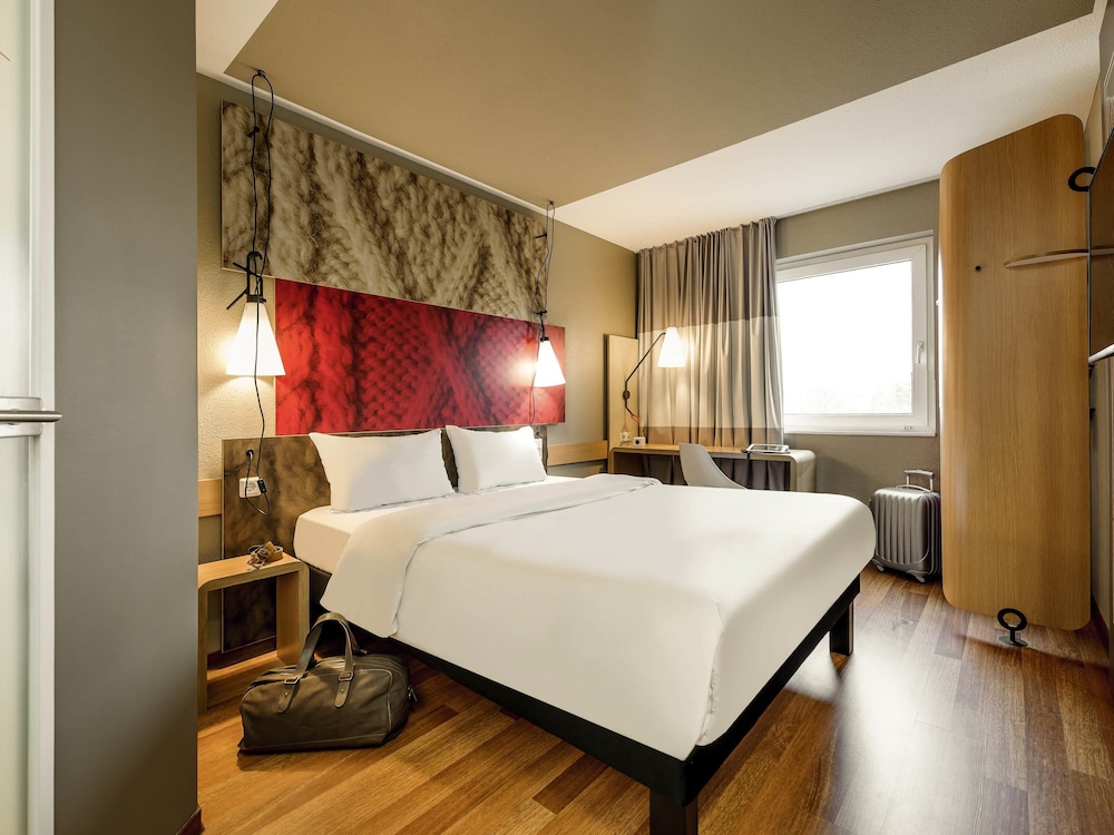 Habitaciones con 1 cama doble del hotel Ibis Muenchen Messe