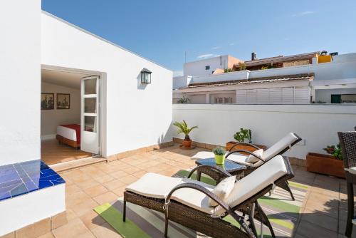 Habitación Doble Superior con terraza del hotel Vincci La Rabida. Foto 2