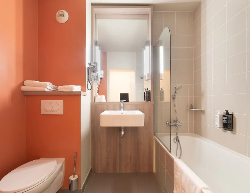 Habitación doble 2 Camas individuales del hotel ibis Styles Versailles Saint Quentin en Yvelines. Foto 8