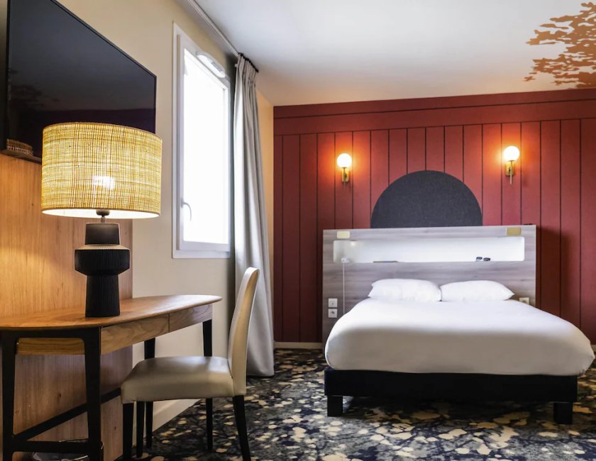 Habitación doble Superior 1 Cama doble del hotel ibis Styles Versailles Saint Quentin en Yvelines