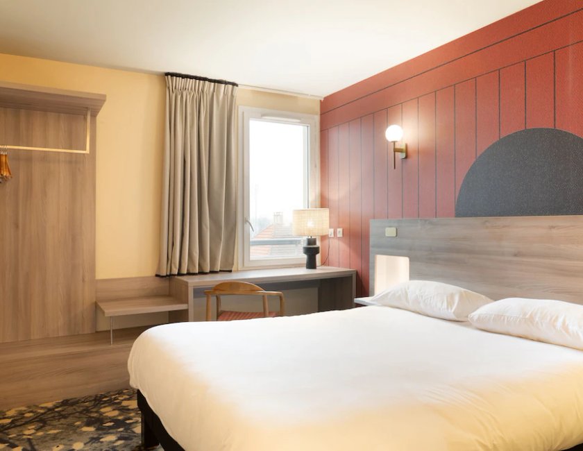Habitación doble Superior 1 Cama doble del hotel ibis Styles Versailles Saint Quentin en Yvelines. Foto 3