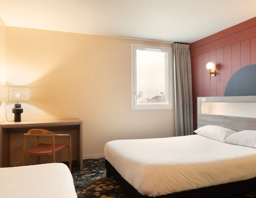 Habitación doble Superior 1 Cama doble del hotel ibis Styles Versailles Saint Quentin en Yvelines. Foto 4