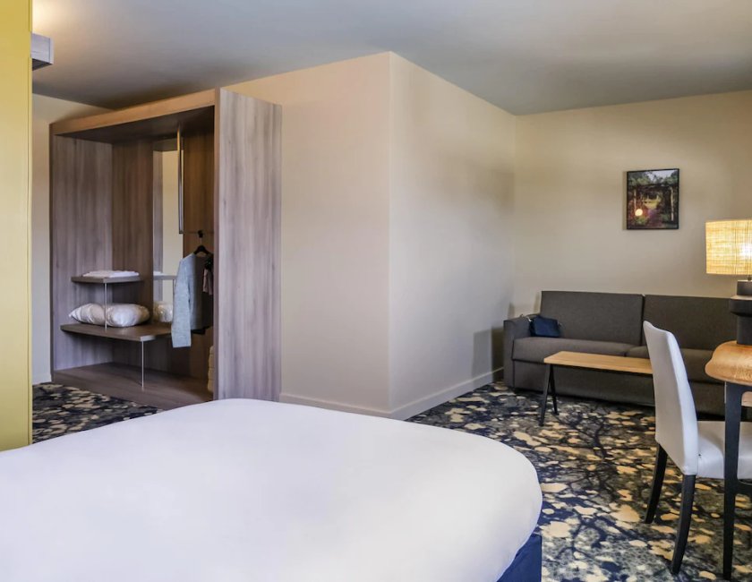 Habitación doble Superior 1 Cama doble del hotel ibis Styles Versailles Saint Quentin en Yvelines. Foto 6