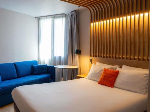 Habitación Superior con vistas a la duna y aparcamiento - 1 cama doble y 1 litera sofá del hotel Novotel Thalassa Le Touquet. Foto 3