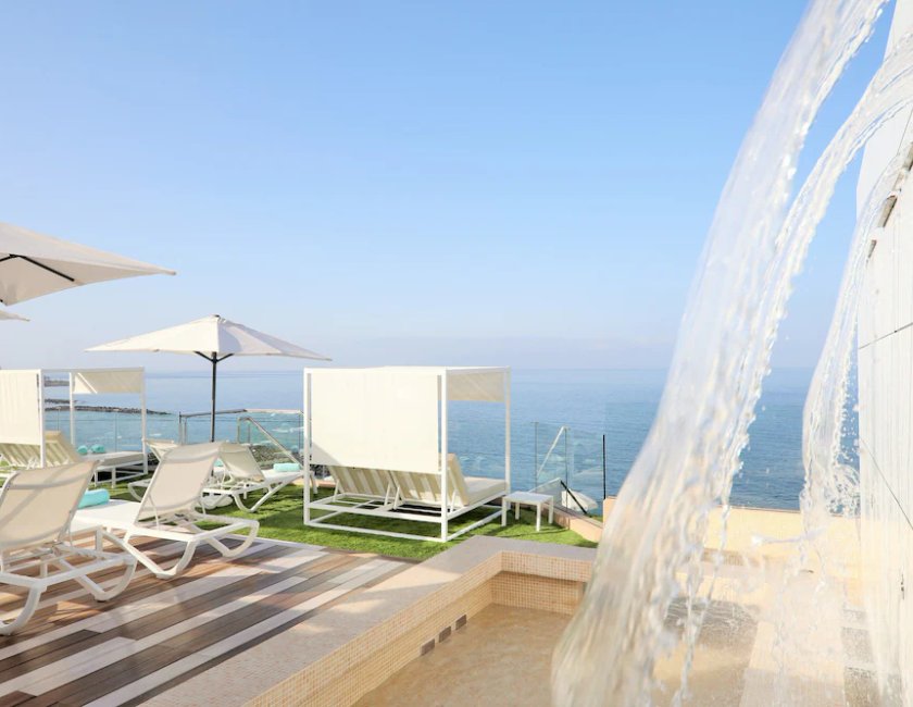 Habitación doble Vista Mar Balcón o Terraza Prestige Con Vistas del hotel Iberostar Waves Bouganville Playa. Foto 12