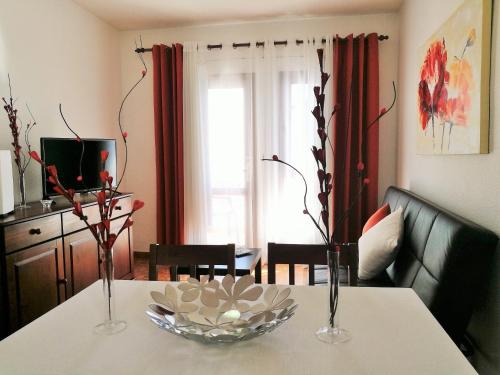 Apartamento Con Cocina 1 habitación 2 Camas individuales Acogedora del hotel FN Funchal Tenerife. Foto 8