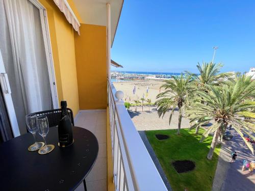 Apartamento Vista Mar Balcón o Terraza Sofá Cama incluido 1 Cama doble kitchenette del hotel Edificio Don Diego