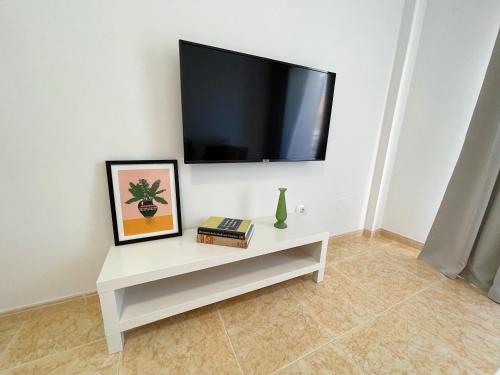 Apartamento Vista Mar Balcón o Terraza Sofá Cama incluido 1 Cama doble kitchenette del hotel Edificio Don Diego. Foto 6