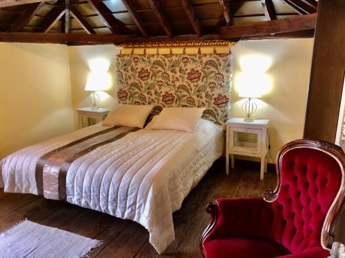 Habitación Doble con baño privado del hotel Vilaflor