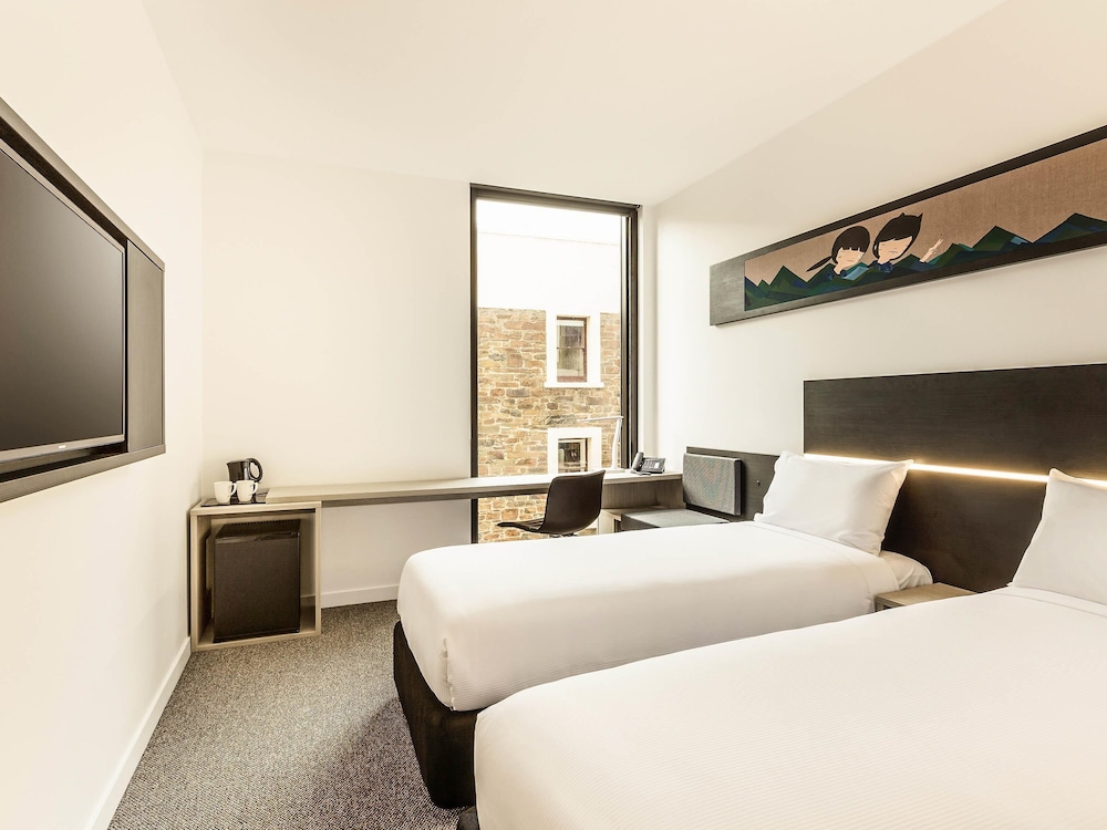 Habitación estándar con 2 camas individuales del hotel Ibis Adelaide