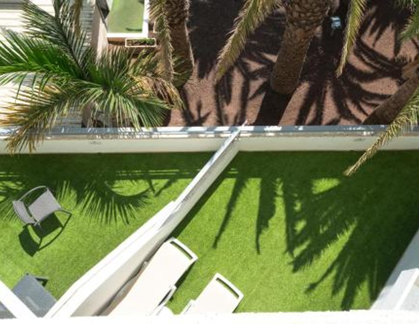Habitación Doble con Terraza del hotel Olé Tropical Tenerife Adults Only. Foto 4