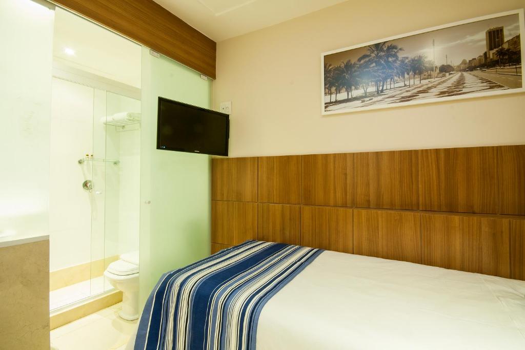 Habitación Individual Económica del hotel Atlântico Rio. Foto 1