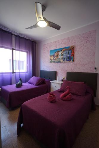 Apartamento de un dormitorio con balcón del hotel Apartamentos Mesa. Foto 10