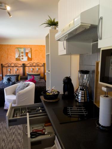 Studio with Terrace (2 Adults) del hotel Apartamentos Mesa. Foto 4