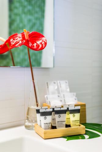 Estudio Balcón o Terraza 2 Camas individuales del hotel Udalla Park. Foto 2