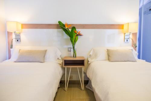 Estudio Balcón o Terraza Sofá Cama incluido 2 Camas individuales del hotel Udalla Park. Foto 10