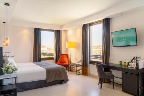 Habitación Doble Superior con aparcamiento del hotel Áurea Convento Capuchinos By Eurostars Company. Foto 6