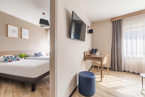 Apartamento de 1 dormitorio del hotel Appart'city Confort Mulhouse. Foto 4