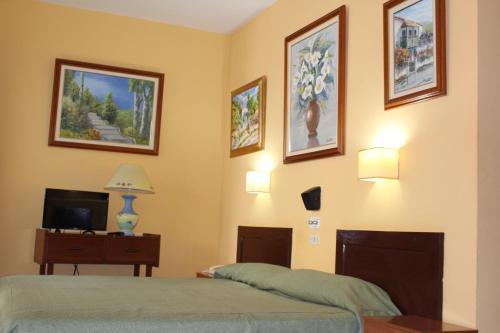 Double room del hotel Olympia