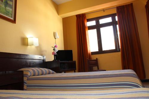 Double room del hotel Olympia. Foto 5