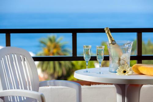 Estudio con balcón del hotel Masaru