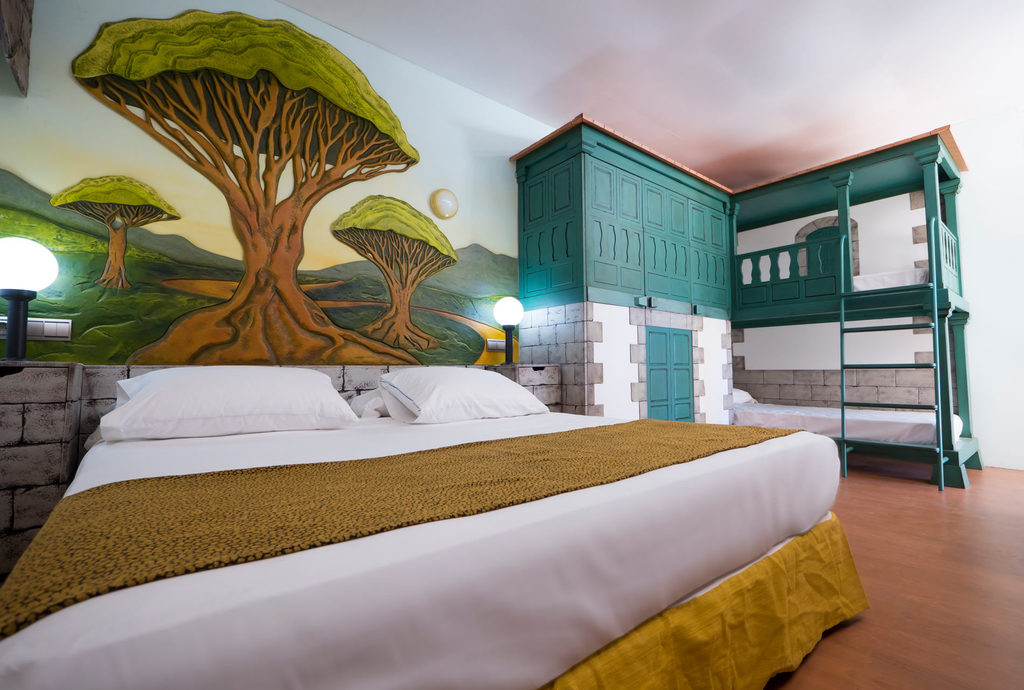 Habitación familiar Temática del hotel BLUESEA Costa Jardin and Spa