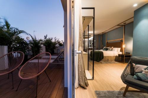 Gran Suite con terraza del hotel Taburiente. Foto 1