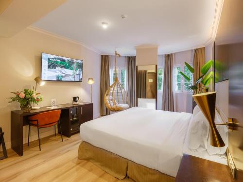 Habitación Doble Premium con vistas al parque del hotel Taburiente. Foto 3