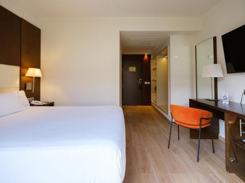 Habitación Doble Deluxe con balcón del hotel Taburiente. Foto 5