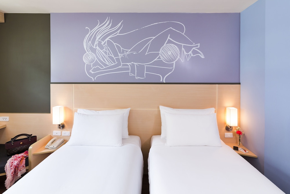 Habitación estándar, 2 camas individuales del hotel Ibis Vientiane Nam Phu. Foto 1