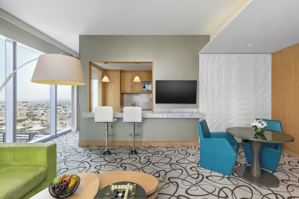 Apartamento, 1 cama de matrimonio grande (1 dormitorio) del hotel Sofitel Dubai Downtown. Foto 8