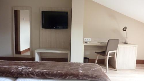 Habitación Individual Abuhardillada del hotel María Cristina
