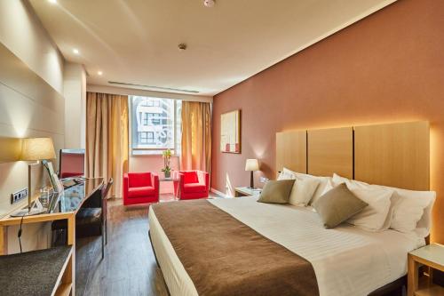 Habitación Doble Confort - 1 o 2 camas del hotel Silken Puerta De Valencia
