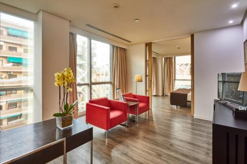 Suite Junior del hotel Silken Puerta De Valencia. Foto 10