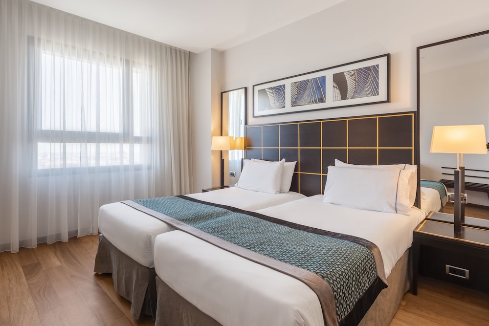 Habitación Doble o Twin del hotel Eurostars Gran Valencia