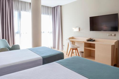 Habitación Doble adaptada para personas con discapacidad - 1 o 2 camas del hotel Olympia Events and Spa. Foto 5