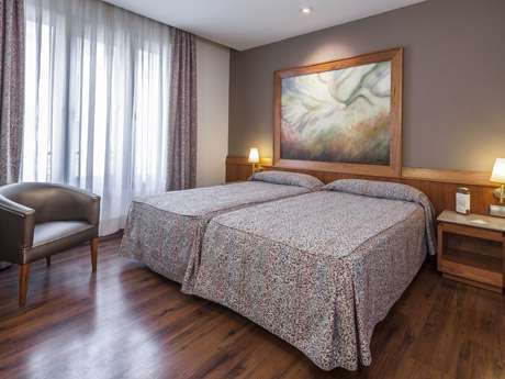 Habitación doble del hotel Catalonia Excelsior